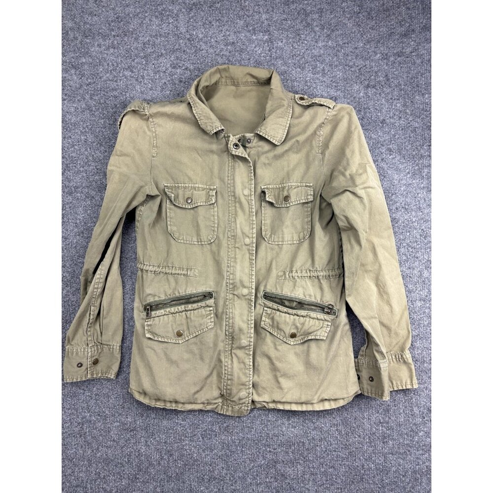 Velvet by Graham & Spencer Jacket Womens Small Utility Military‎ Pockets